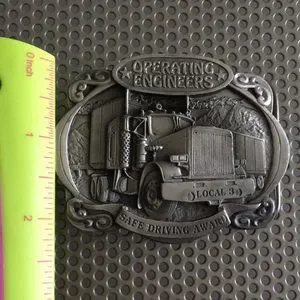 ?1988 OPERATING ENGINEERS LOCAL 3 belt buckle Vintage | Accessories | 988 Operating Engineers Local 3 Belt  main image 3